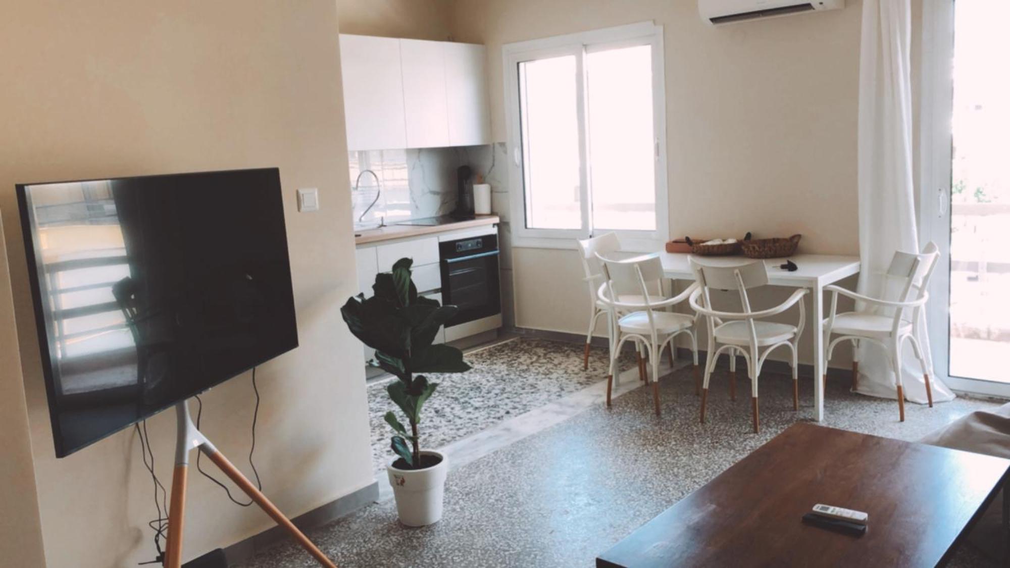 Mz Apartment เนอาเปรามอส ภายนอก รูปภาพ